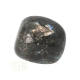 Larvikite tumbled stone No. 33