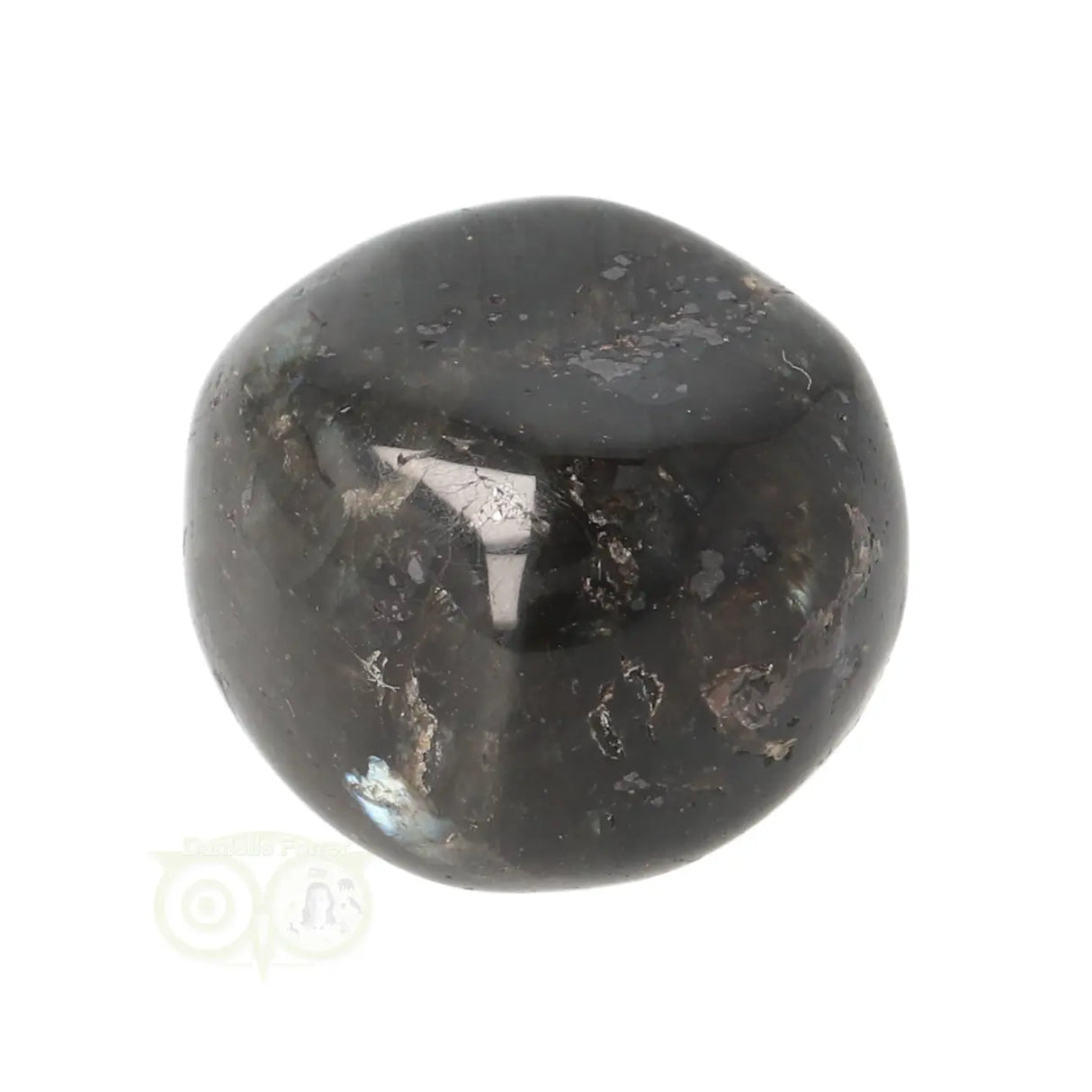 Larvikiet  trommelsteen Nr 36