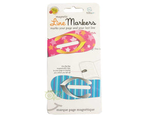 Magnetic Linemarkers Flip Flops – magnetische boekenlegger die pagina en leesregel markeert – Webshop Danielle Forrer