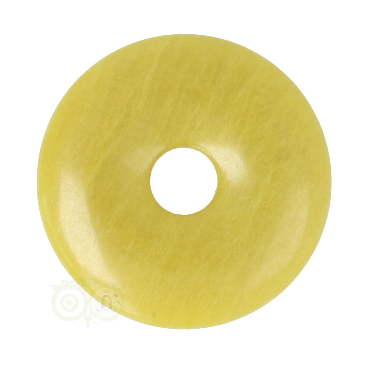 Lizardiet ( Noorse Jade ) Donut hanger Nr 5 - Ø 4 cm