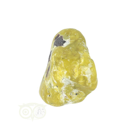Lizardite tumbled stone No. 21