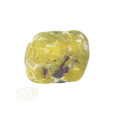 Lizardite tumbled stone No. 21