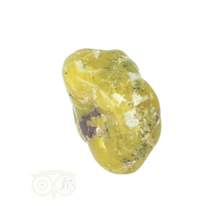 Lizardite tumbled stone No. 21
