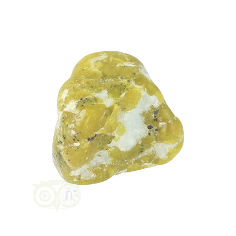 Lizardite tumbled stone No. 21
