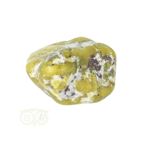 Lizardite tumbled stone No. 32