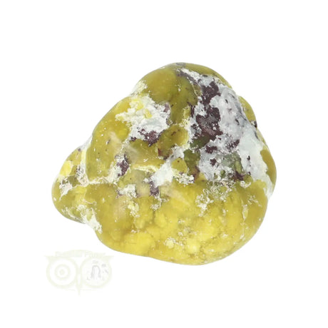 Lizardite tumbled stone No. 32
