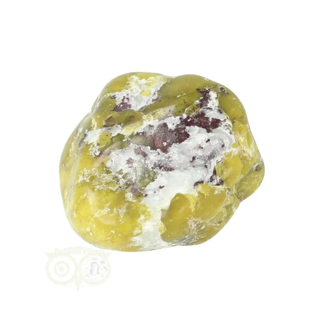 Lizardite tumbled stone No. 32