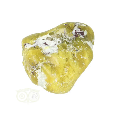 Lizardite tumbled stone No. 32