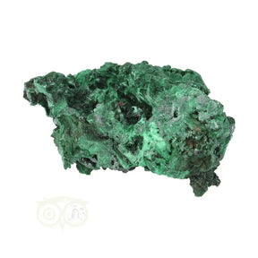 Malachiet ruw nr. 48, 92 gram, levendig groen met donkere banden uit Congo – Webshop Danielle Forrer