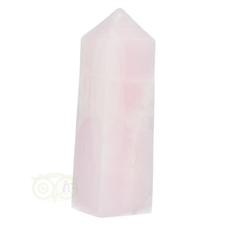 roze calciet kristal punt uniek