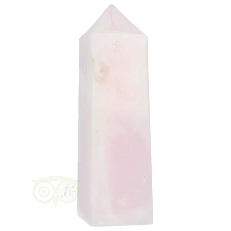 roze calciet punt meditatie steen