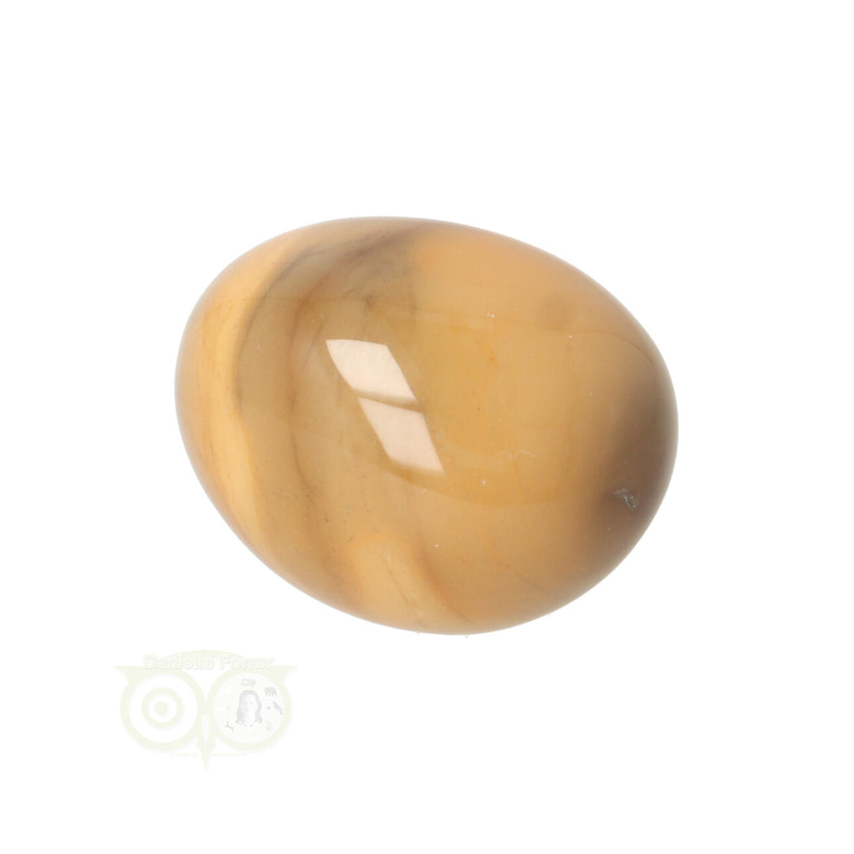 Mookaiet geronde handsteen Nr 33