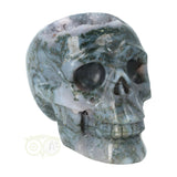 Mosagaat geode schedel 513 gram