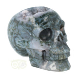 Mosagaat geode schedel 513 gram