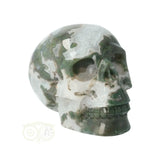 Mosagaat - Bergkristal geode schedel 982 gram