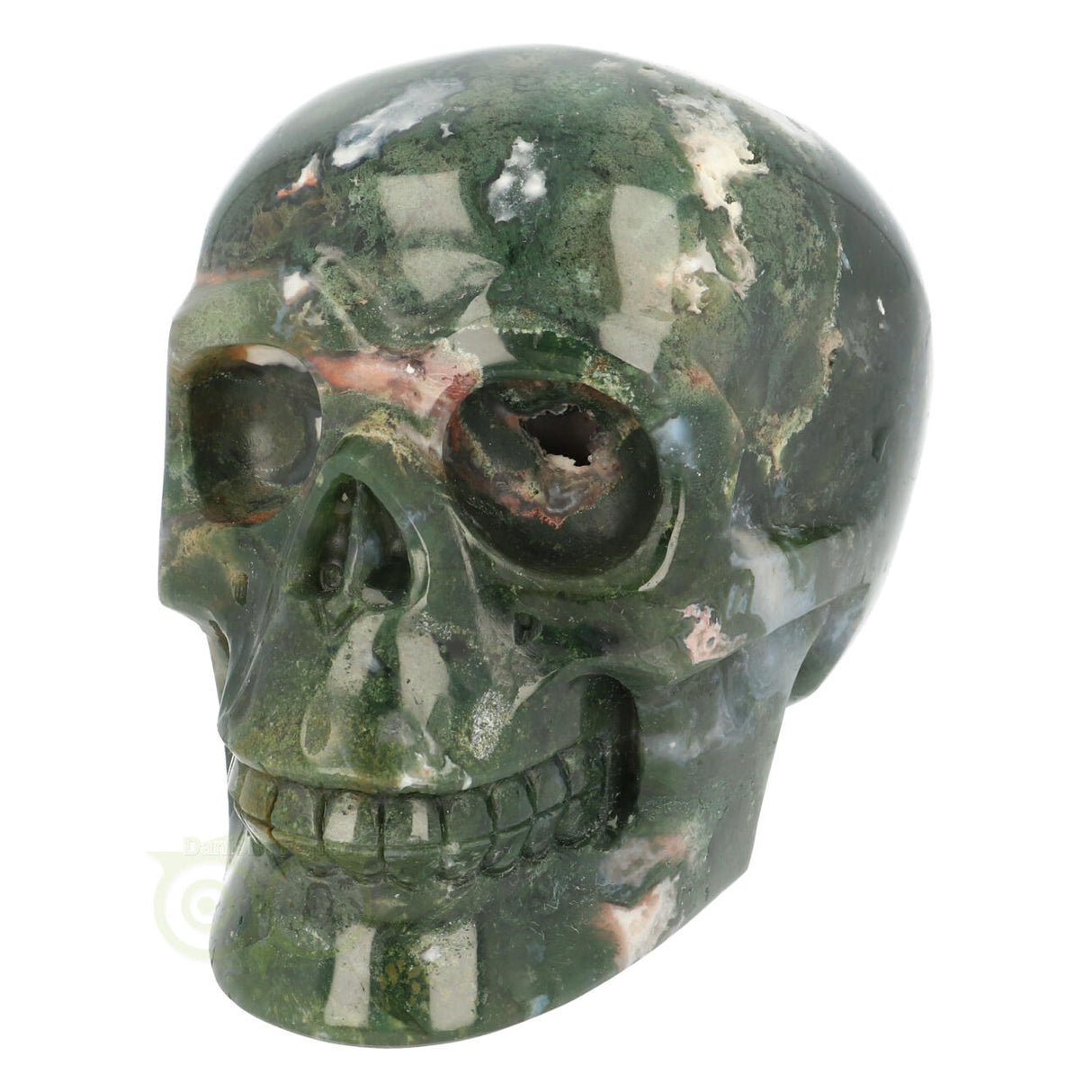Mosagaat schedel 984 gram