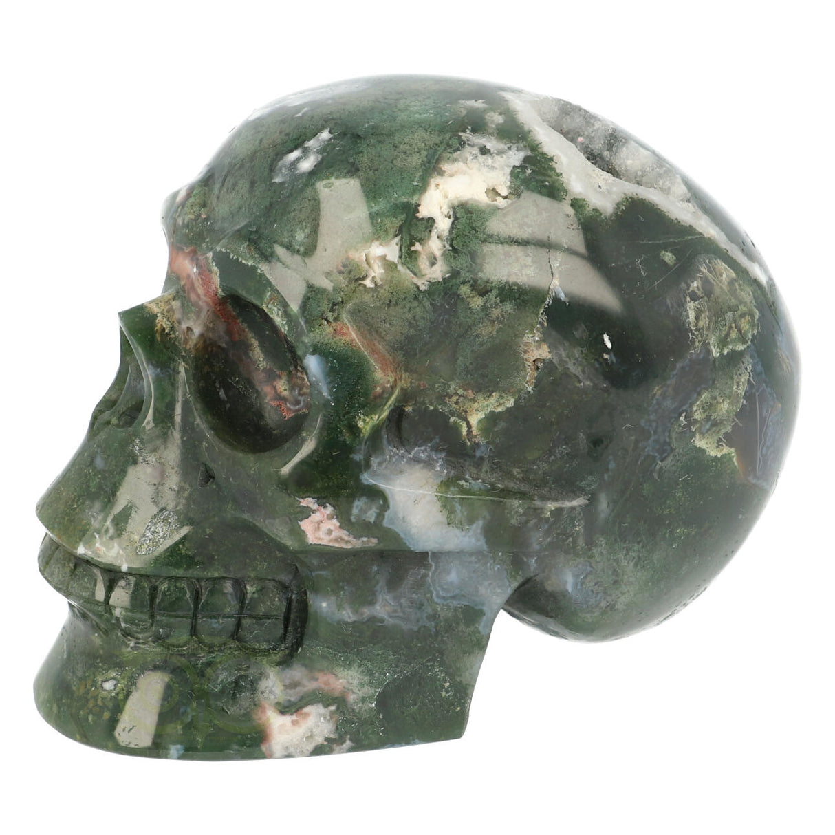 Mosagaat schedel 984 gram