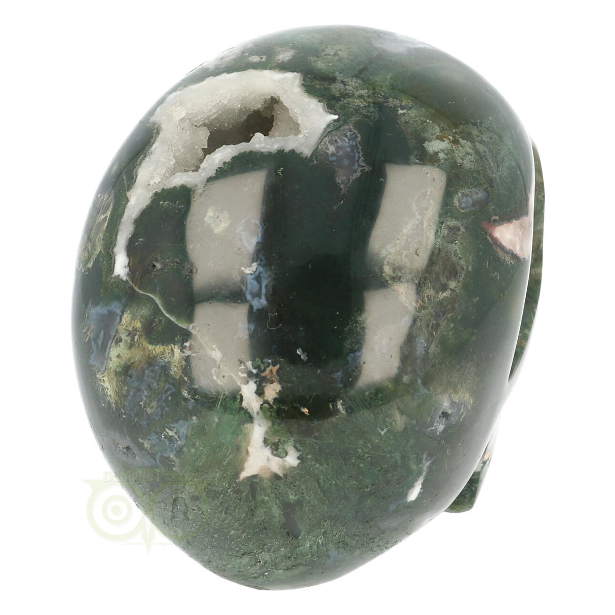 Mosagaat schedel 984 gram