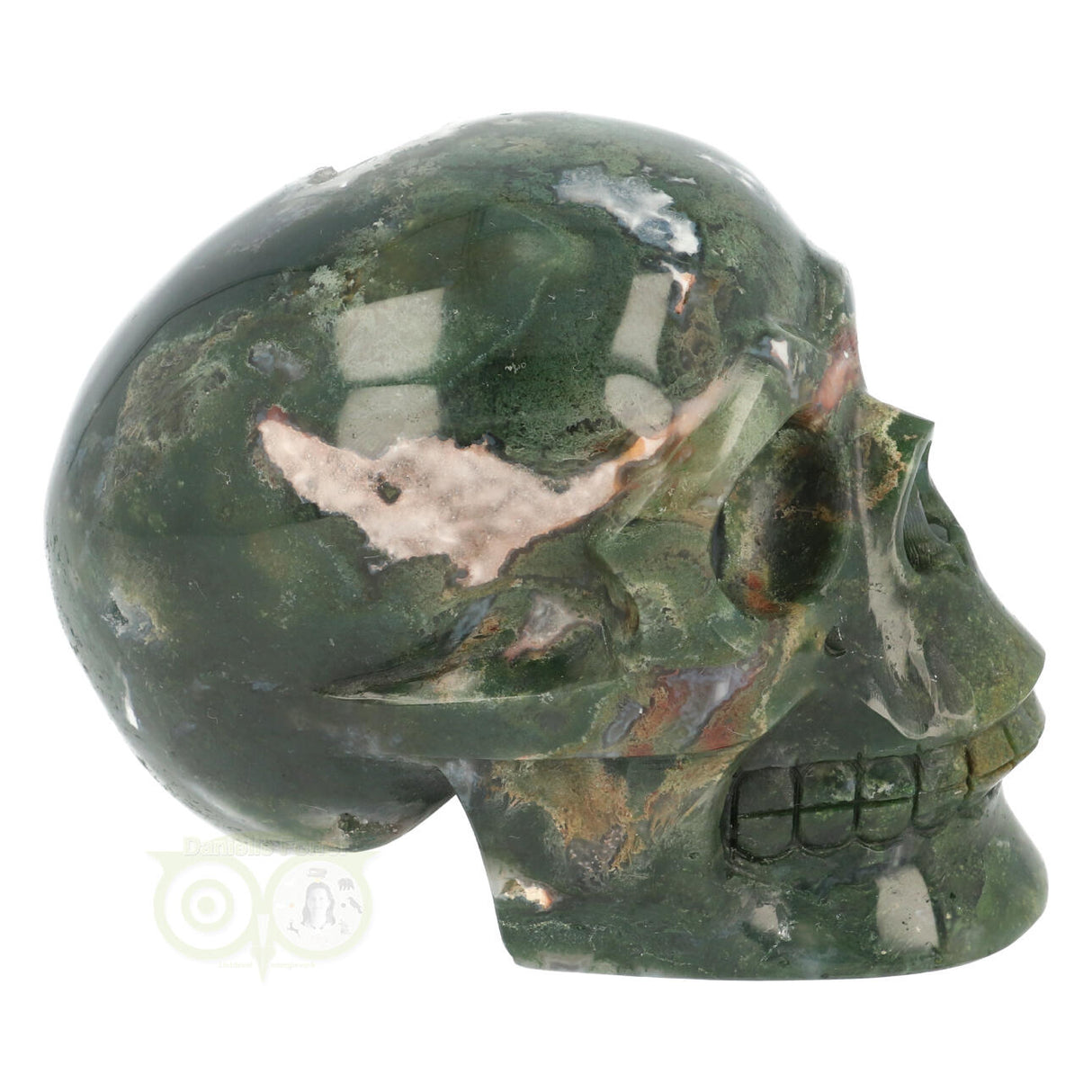 Mosagaat schedel 984 gram