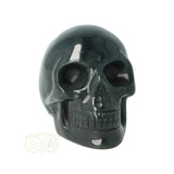 Moss agate skull No. 20