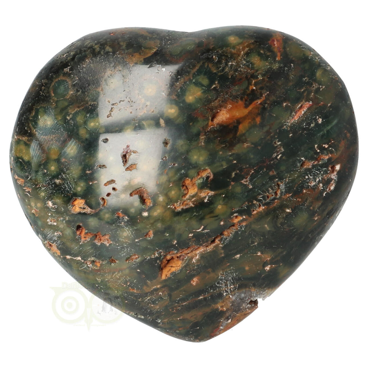 Oceaan Jaspis hart 101 gram