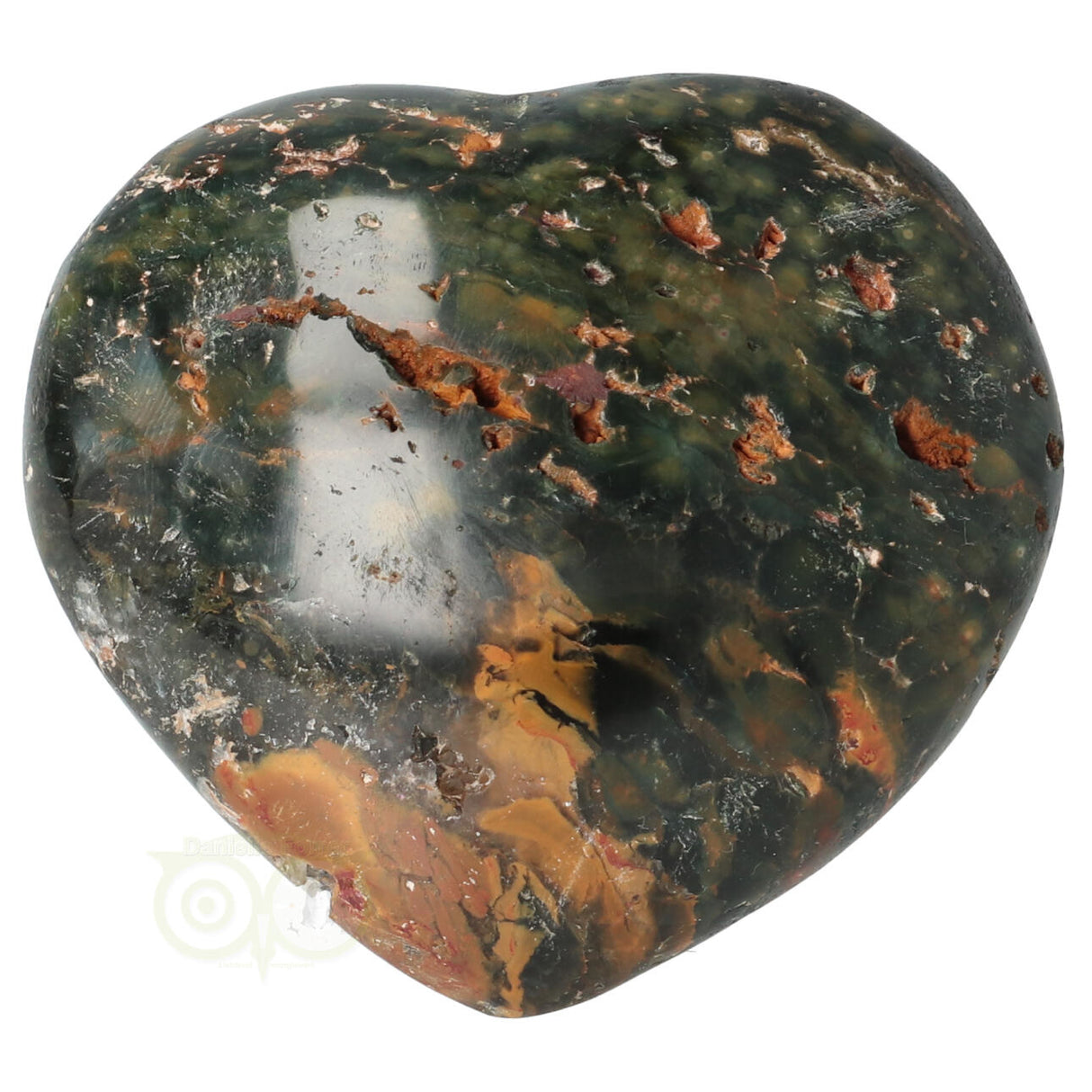 Oceaan Jaspis hart 101 gram