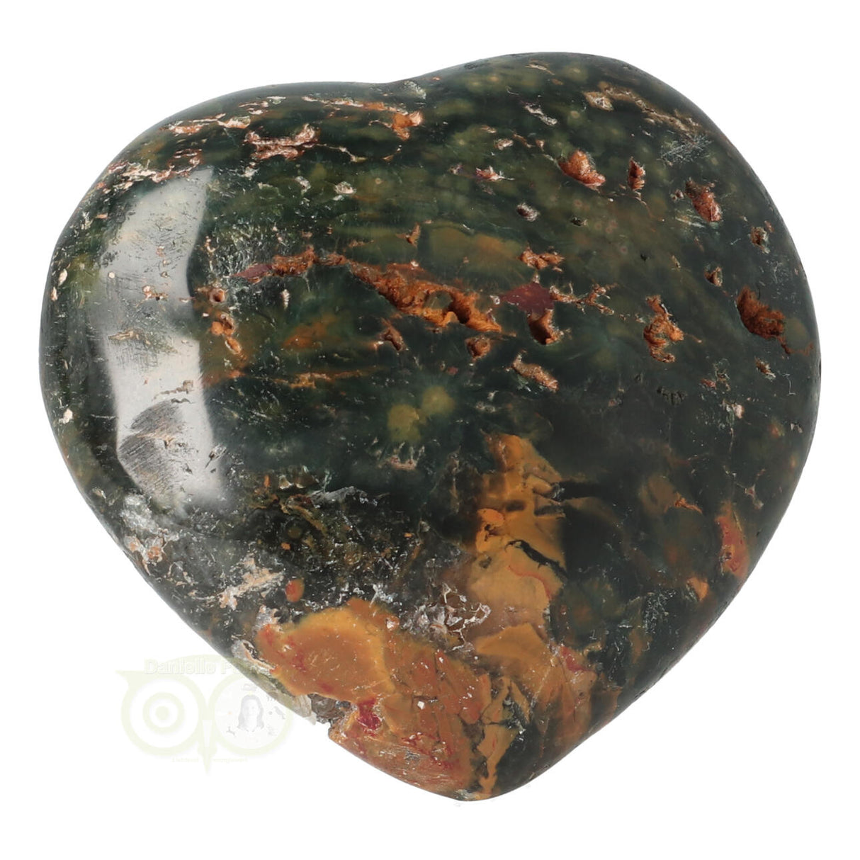 Oceaan Jaspis hart 101 gram