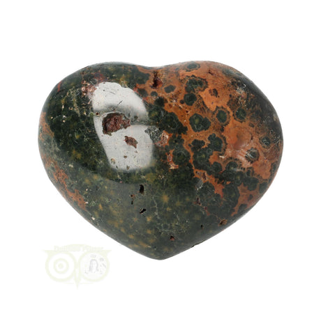 Ozean Jaspis Herz Nr. 31 - 133 Gramm - Madagaskar | Edelstein Herz
