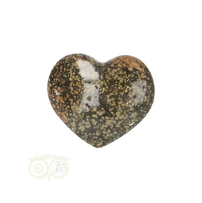 Oceaan Jaspis hart ± 3 cm nr. 15 | Oceaan Jaspis - Edelstenen harten