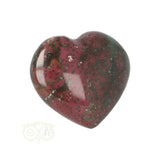 Oceaan Jaspis hart ± 3 cm Nr 26