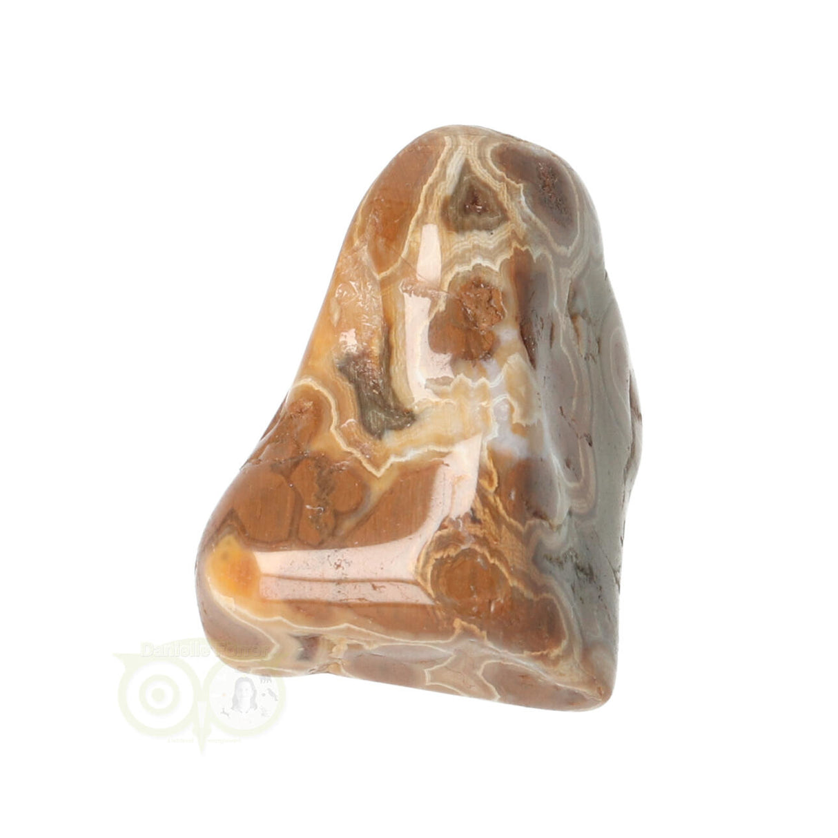 Oceaan Jaspis trommelsteen Nr 24