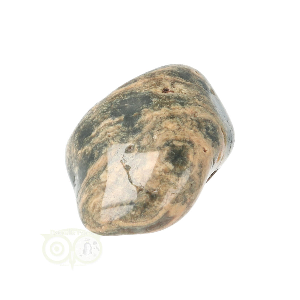 Ozeanjaspis-Trommelstein Nr. 30