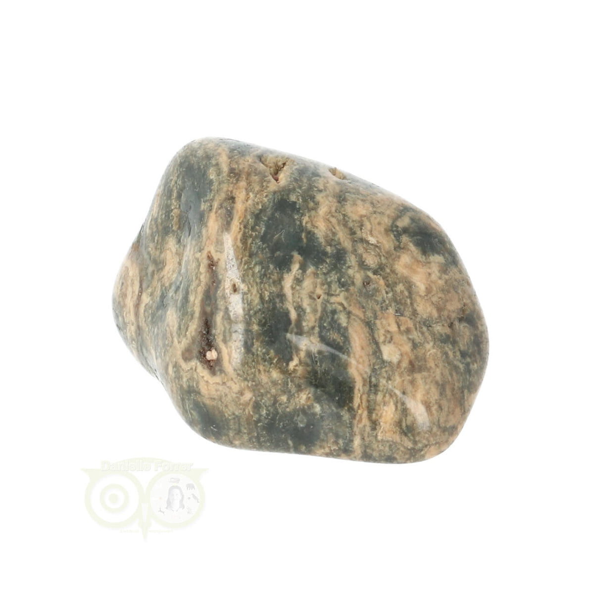 Ozeanjaspis-Trommelstein Nr. 30