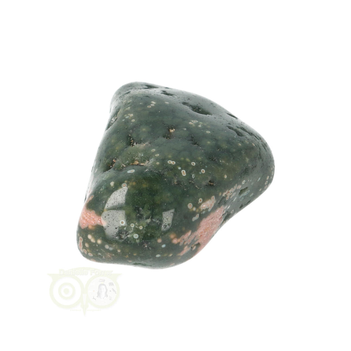 Oceaan Jaspis trommelsteen Nr 32