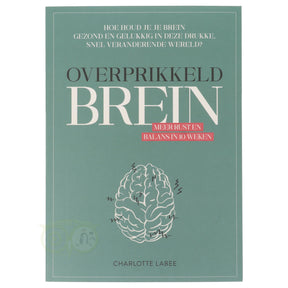 Overprikkeld brein Charlotte Labee voorkant – boek breinbalans overprikkeling 10-wekenplan rust 272 pagina's – Webshop Danielle Forrer