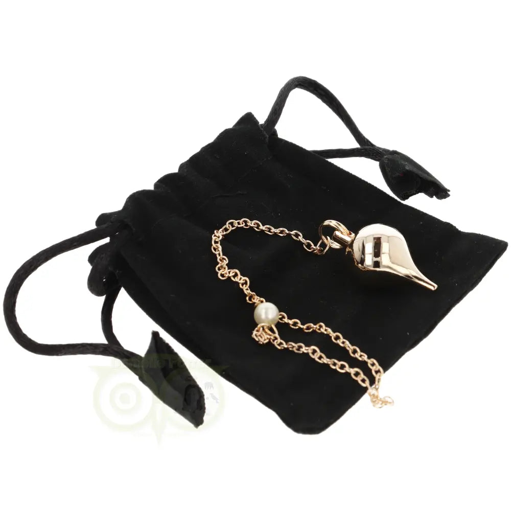 Pendel messing verguld (20 gram)