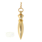 Pendel, Messing, vergoldet