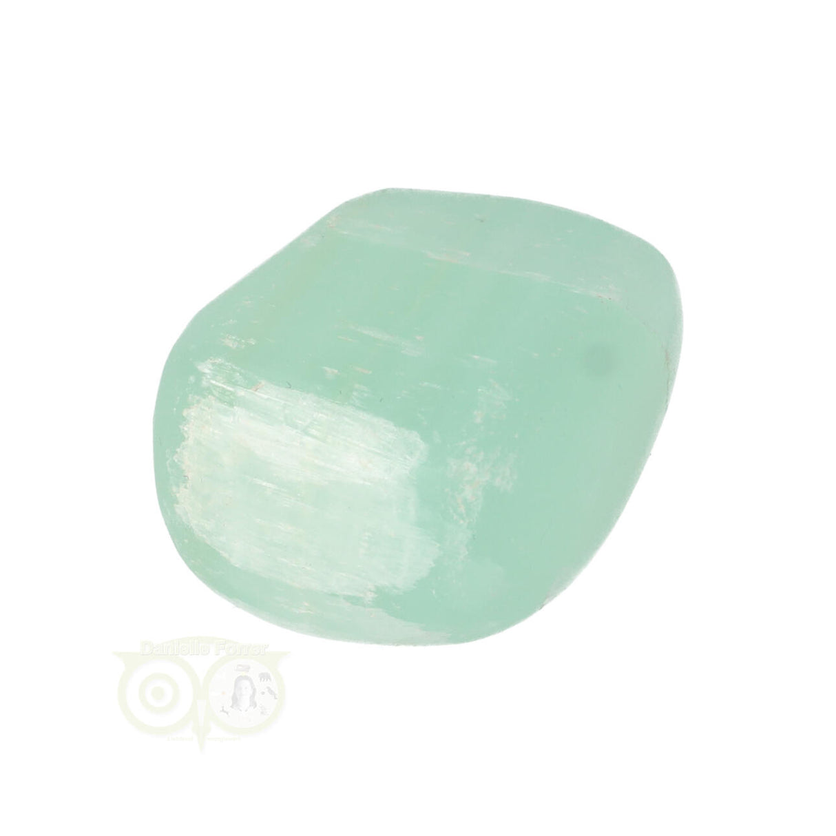 Pistachio Calcite Tumbled Stone No. 15