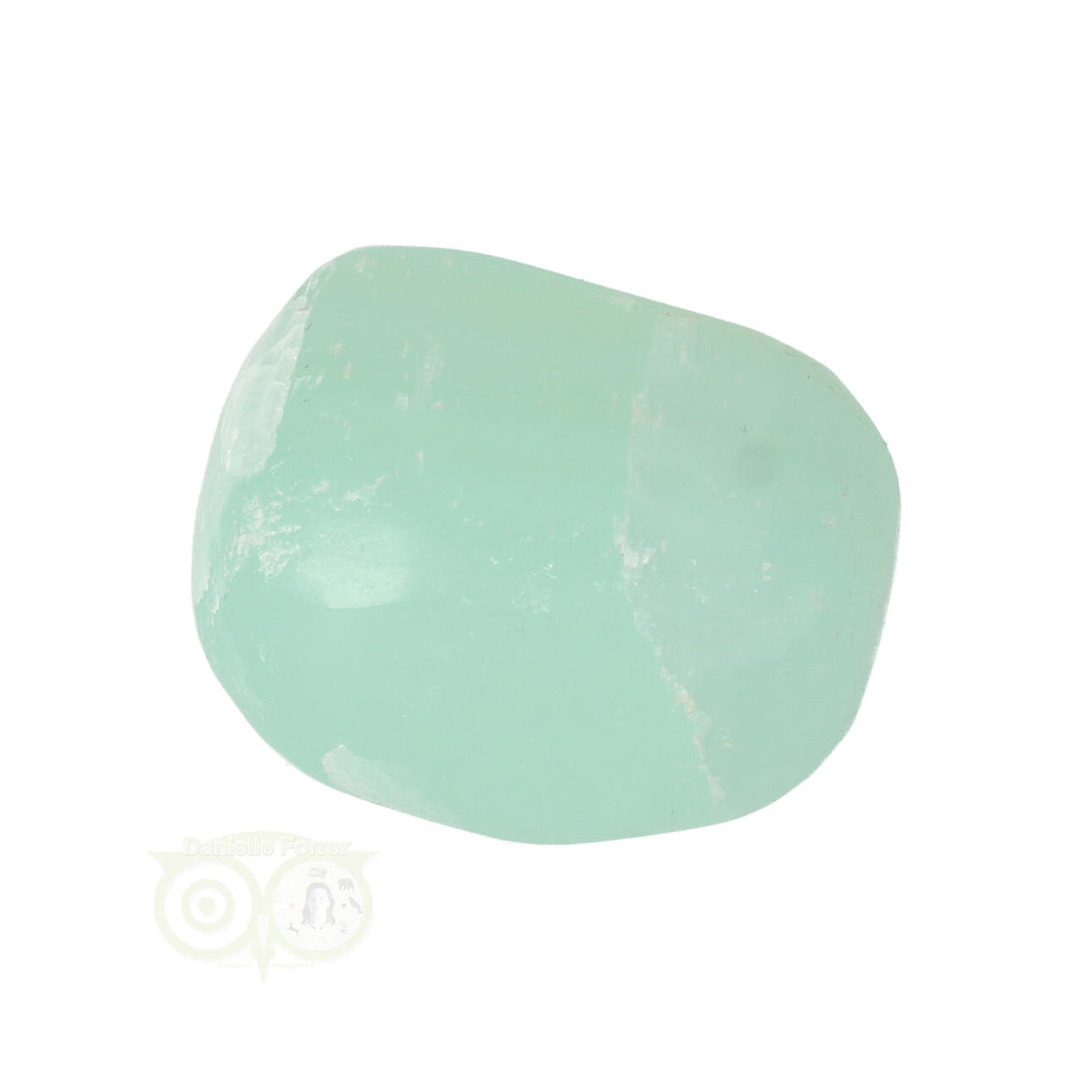 Pistachio Calcite Tumbled Stone No. 15