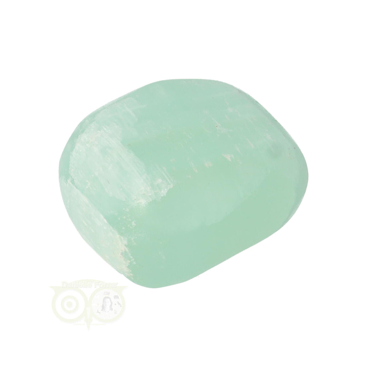 Pistachio Calcite Tumbled Stone No. 15