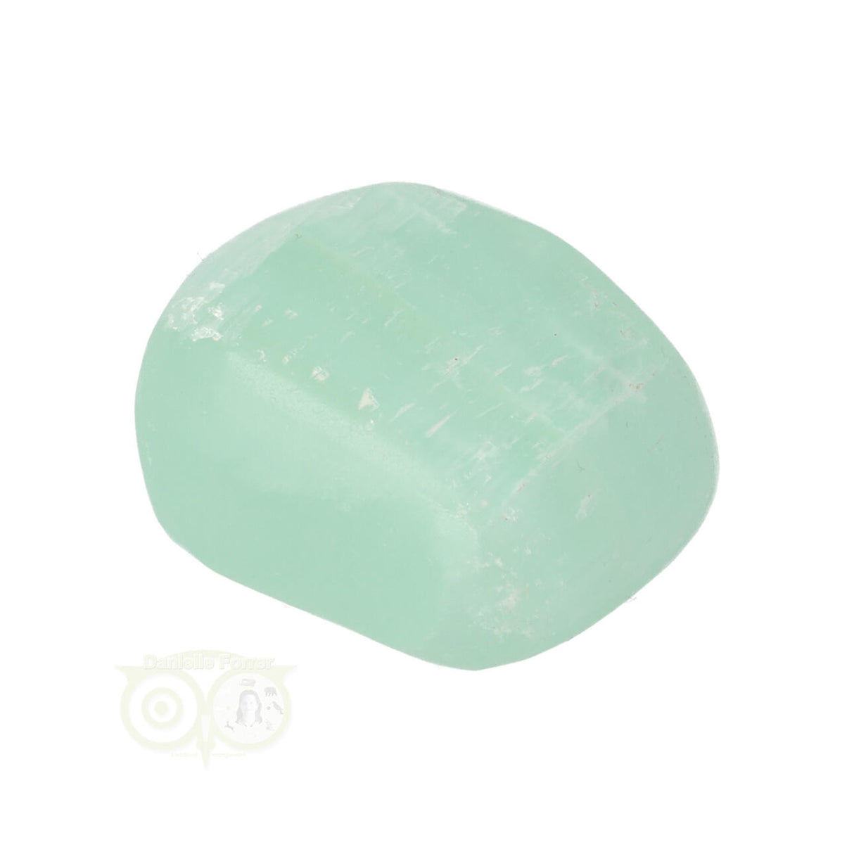 Pistachio Calcite Tumbled Stone No. 15