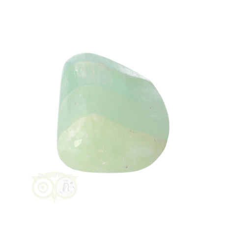 Pistache Calciet Trommelsteen Nr 17