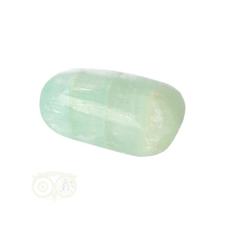 Pistache Calciet Trommelsteen Nr 17