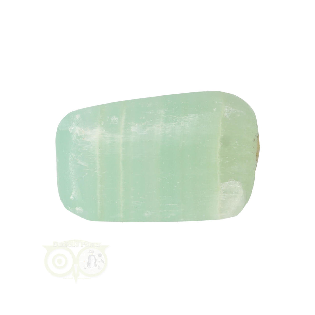 Pistachio Calcite Tumbled Stone No. 18