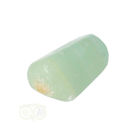 Pistache Calciet Trommelsteen Nr 18