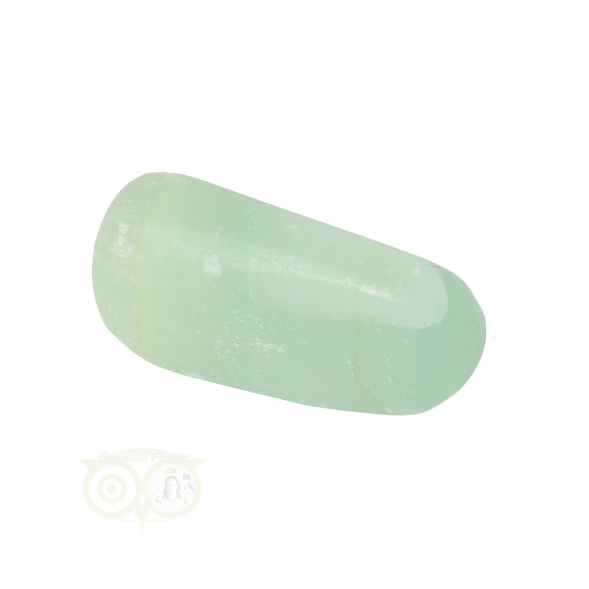 Pistachio Calcite Tumbled Stone No. 18