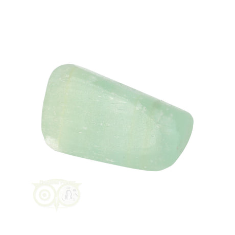 Pistache Calciet Trommelsteen Nr 18