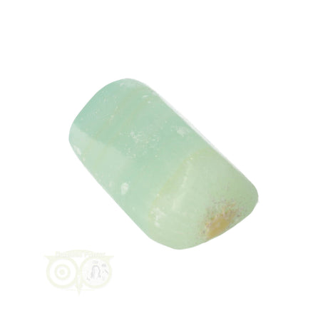 Pistache Calciet Trommelsteen Nr 18