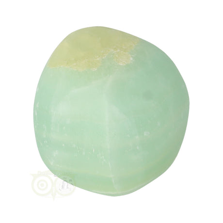 Pistache Calciet Trommelsteen Nr 19
