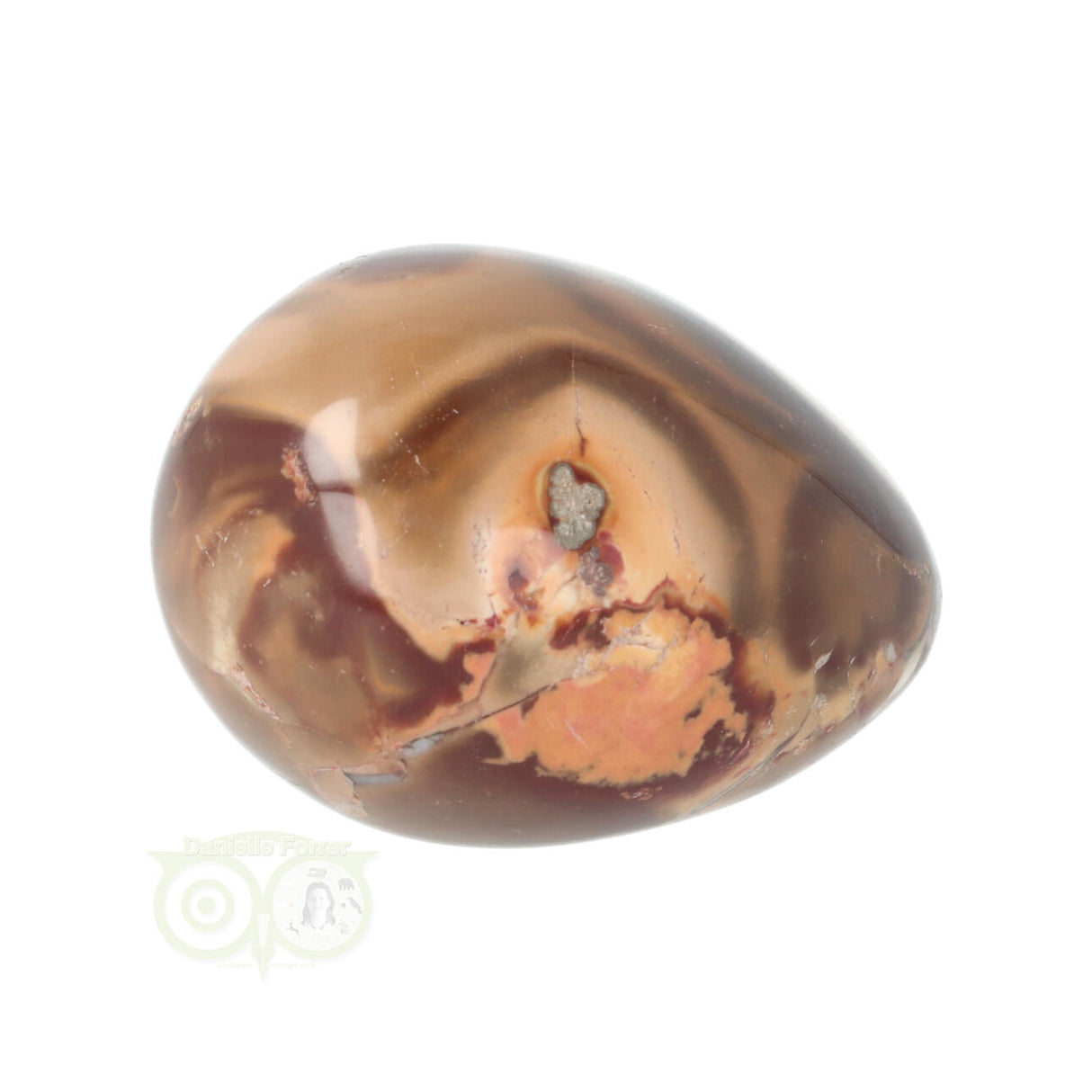 Polychroom Jaspis handsteen Nr 29